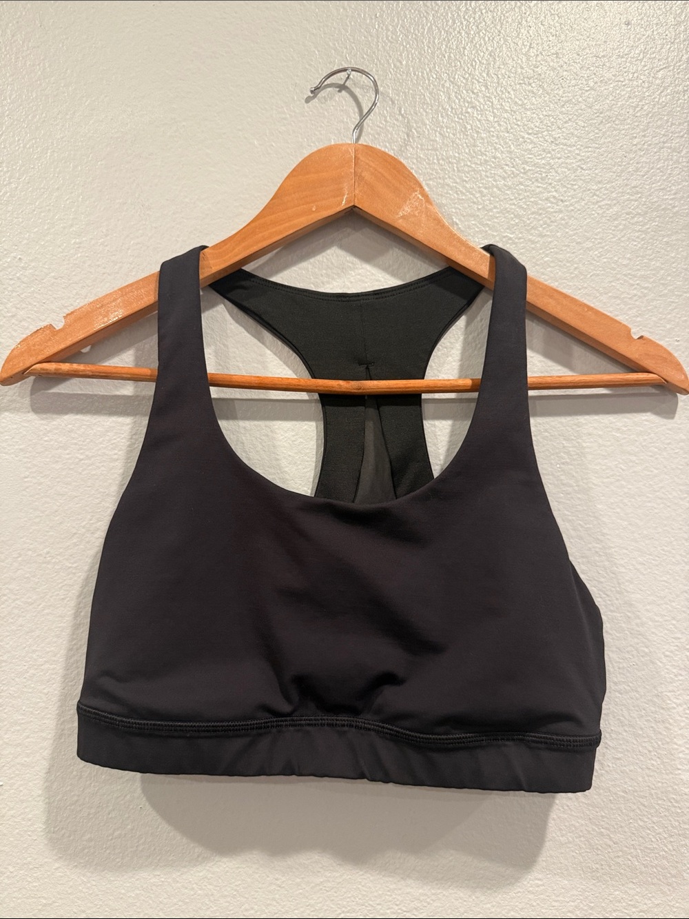 Lululemon Black Racerback Sports Bra - Women approximately a size 6
